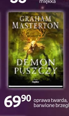 Książka Demon puszczy Graham Masterton promocja w Empik