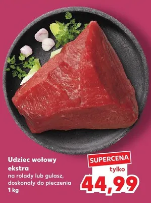 Udziec wołowy ekstra  promocja w Kaufland