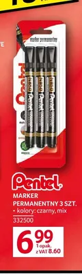 Marker permanentny 3-pak Pentel promocja w Selgros