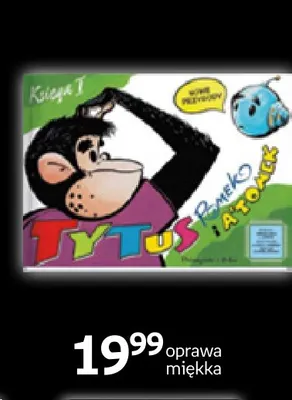 Komiks Tytus, Romek i A'Tomek Księga I oprawa miękka promocja w Empik