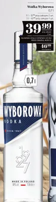 Wódka Wyborowa promocja w POLOmarket