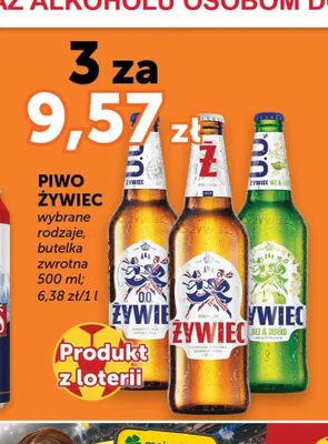 Piwo Żywiec 3-pak promocja w ABC