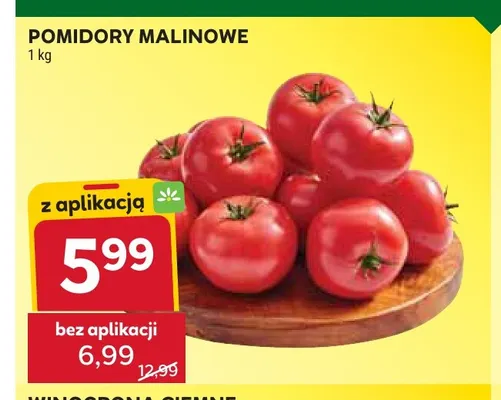 Pomidory malinowe promocja w Stokrotka