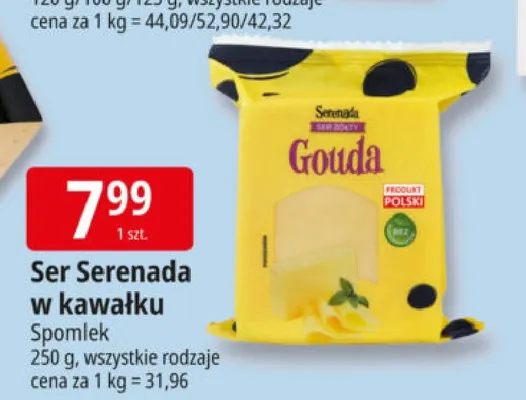 Ser Serenada w kawałku promocja w Leclerc