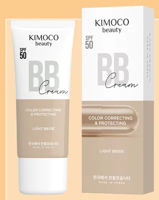 BB Cream Kimoco Beauty SPF50 Color Correcting & Protecting Light Beige promocja w Rossmann
