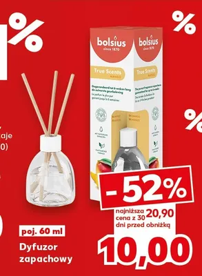 Dyfuzor zapachowy Bolsius True Scents Mango promocja w Kaufland