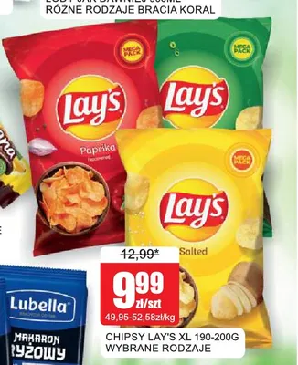 Chipsy Lay's XL promocja w Bingo
