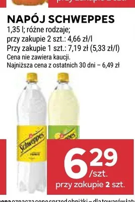 Napój Schweppes Citrus Mix promocja w Stokrotka