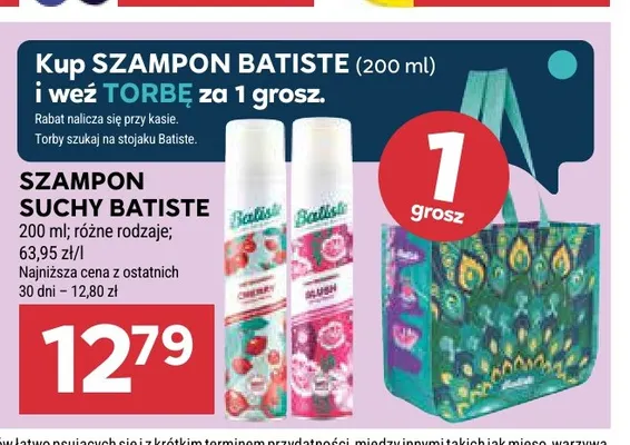 Szampon suchy Batiste promocja w Stokrotka