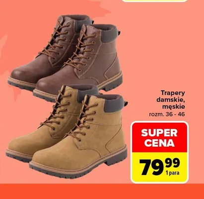 Trapery męskie promocja w Carrefour