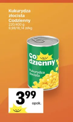 Kukurydza złocista Codzienny promocja w Delikatesy Centrum