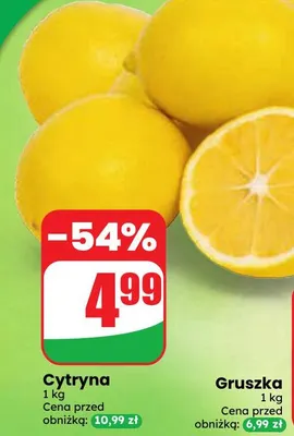 Cytryny promocja w Dino