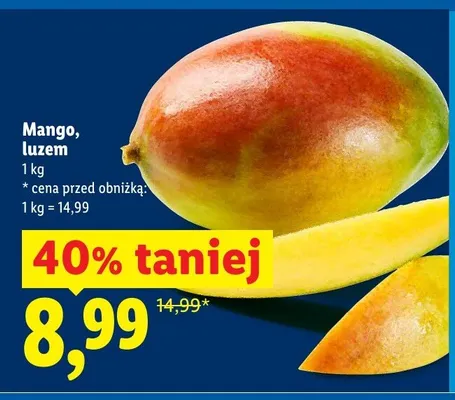 Mango luzem promocja w Lidl
