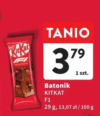 Batoniki KitKat F1 promocja w Intermarche