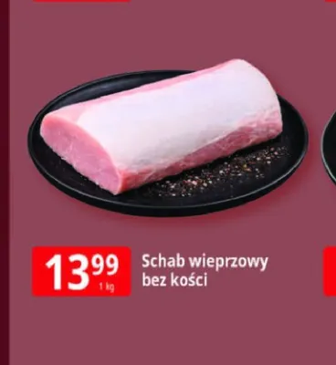 Schab wieprzowy bez kości promocja w Leclerc