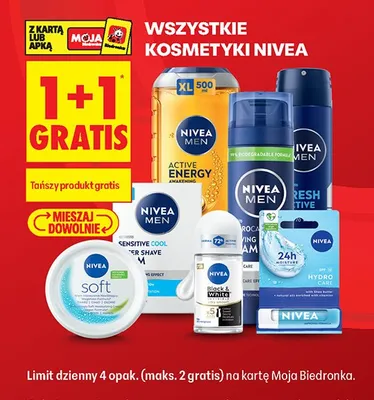 Kosmetyki Nivea promocja w Biedronka