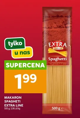 Makaron spaghetti promocja w Stokrotka