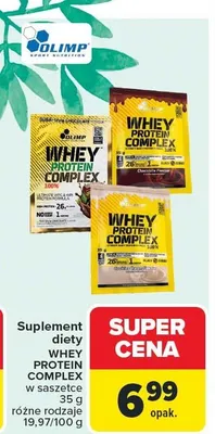 Suplement diety w saszetce różne rodzaje promocja w Carrefour