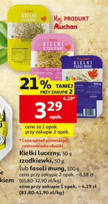 Kiełki Auchan promocja w Auchan