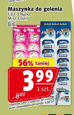 Maszynka do golenia BIC Flex 3 Nano promocja w Prim Market