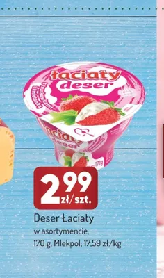 Deser Łaciaty Mlekpol promocja w Avita