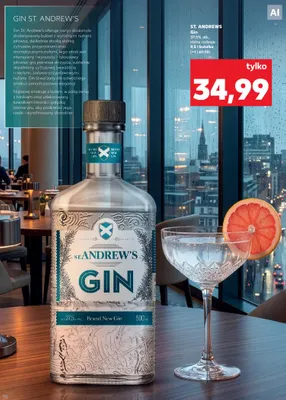 Gin St. Andrew's promocja w Kaufland