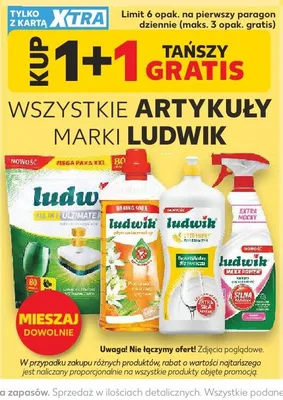 Płyn do naczyń Ludwik promocja w Kaufland