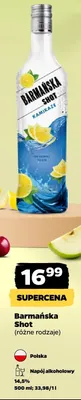 Napój alkoholowy Barmańska Shot promocja w Netto