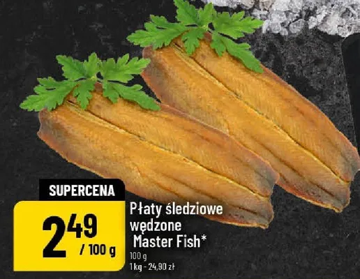 Płaty śledziowe wędzone promocja w POLOmarket