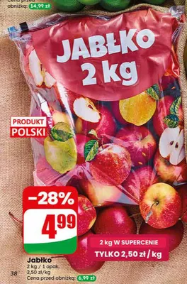 Jabłko polskie promocja w Dino