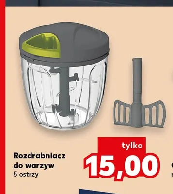 Rozdrabniacz do warzyw 5 ostrzy promocja w Kaufland