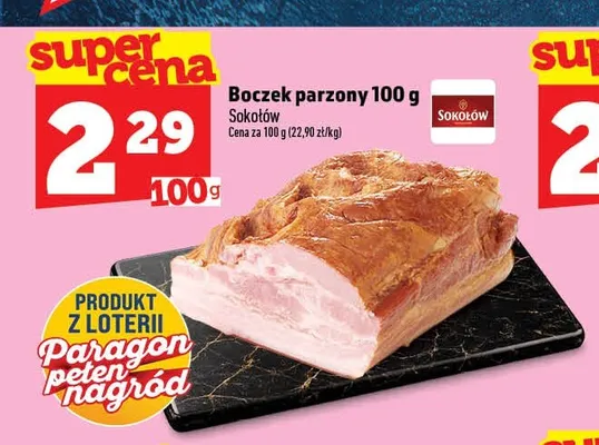 Boczek parzony Sokołów promocja w TOPAZ