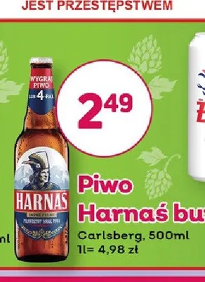 Piwo Harnaś promocja w Bliski