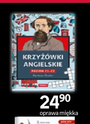 Książka Krzyżówki angielskie promocja w Empik