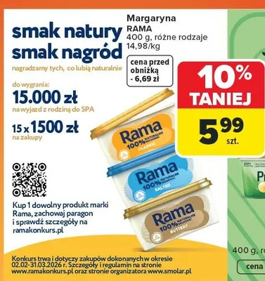 Margaryna RAMA promocja w Carrefour