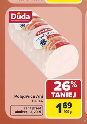 Polędwica Ani Duda promocja w Carrefour