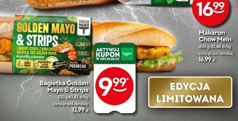 Bagietka golden mayo & strips promocja w Żabka