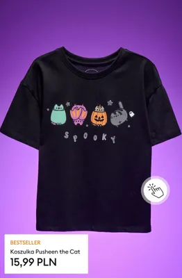 Koszulka Pusheen the Cat promocja w Sinsay