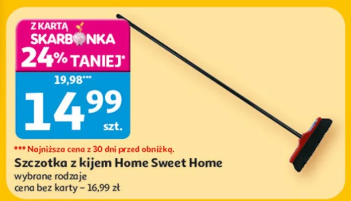 Szczotka z kijem promocja w Auchan