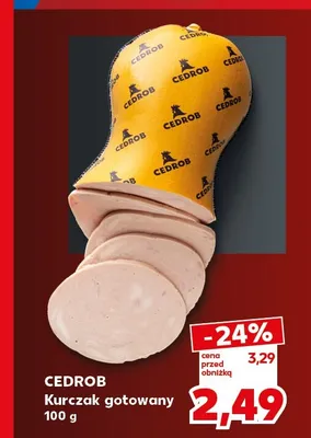Kurczak gotowany Cedrob promocja w Kaufland