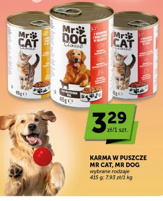 Karma w puszce promocja w Groszek