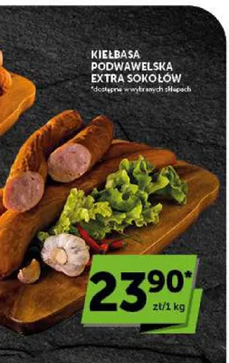 Kiełbasa podwawelska extra Sokołów promocja w ABC