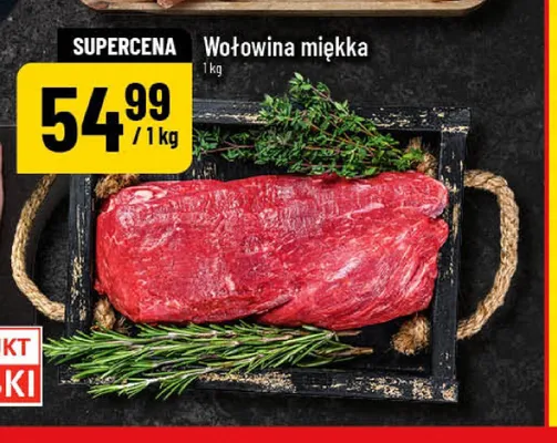 Wołowina miękka promocja w POLOmarket