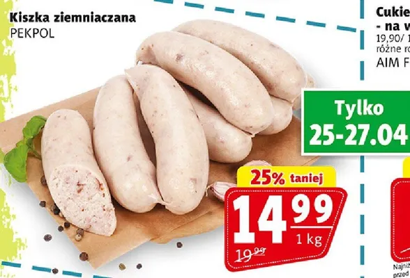 Kiszka ziemniaczana promocja w Prim Market