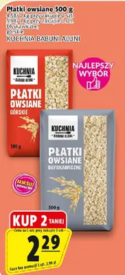 Płatki owsiane górskie/błyskawiczne promocja w Prim Market