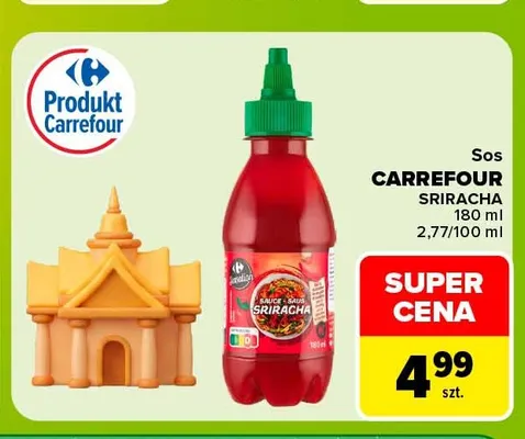 Sos Sriracha Carrefour promocja w Carrefour