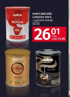 Kawa mielona Lavazza Qualità Oro promocja w Selgros