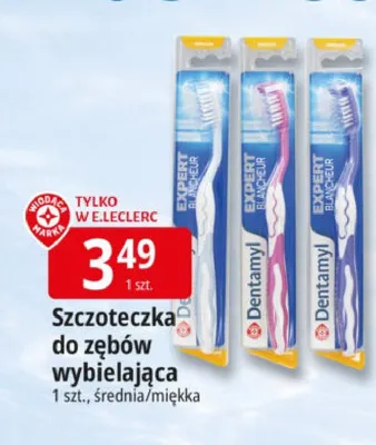 Szczoteczka do zębów wybielająca promocja w Leclerc