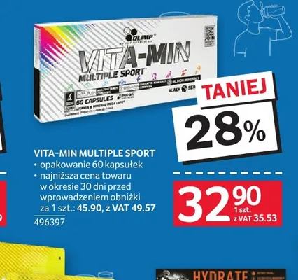 Witaminy Olimp Vita-Min Multiple Sport promocja w Selgros