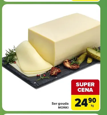 Ser gouda Mońki promocja w Carrefour Express